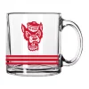 Logo NCAA NC State Wolfpack 13 Ounce Glass Mug -Cheap Outdoor Store Belk 106