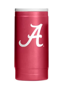 Logo NCAA Alabama Crimson Tide Flipside Powder Coat Slim Can Coolie
