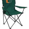 Logo NCAA Miami Hurricanes 20.5 Inch x 32 Inch x 32 Inch Quad Chair -Cheap Outdoor Store Belk 196
