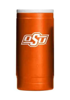 Logo NCAA Oklahoma State Cowboys Flipside Powder Coat Slim Can Coolie