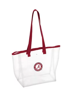 Logo University of Alabama Stadium Clear Tote
