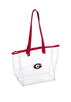 Logo University of Georgia Bulldog Clear Stadium Tote