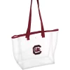 Logo USC Gamecocks Clear Stadium Tote -Cheap Outdoor Store Belk 236