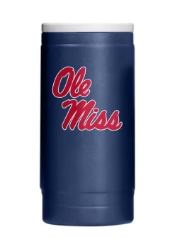 Logo NCAA Ole Miss Rebels Flipside Powder Coat Slim Can Coolie