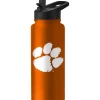 Logo NCAA Clemson Tigers 34 Ounce Quencher Water Bottle -Cheap Outdoor Store Belk 256