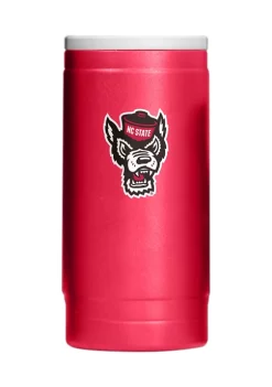 Logo NCAA NC State Wolfpack Flipside Powder Coat Slim Can Coolie