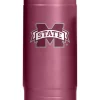 Logo NCAA Mississippi State Bulldogs Flipside Powder Coat Slim Can Coolie -Cheap Outdoor Store Belk 332
