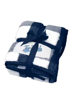 Logo NCAA North Carolina Tar Heels Buffalo Check Blanket