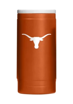 Logo NCAA Texas Longhorns Flipside Powder Coat Slim Can Coolie