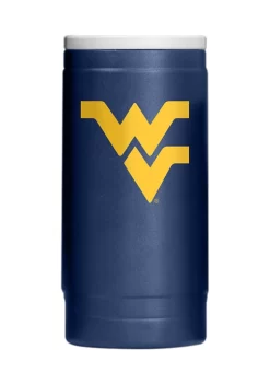 Logo NCAA West Virginia Mountaineers Flipside Powder Coat Slim Can Coolie
