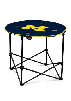 Logo NCAA Michigan Wolverines 30 Inch x 30 Inch x 24 Inch Round Table