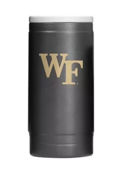 Logo NCAA Wake Forest Demon Deacons 12 Ounce Flipside Powdercoat SlimCan Coolie