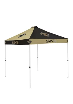 Logo NFL New Orleans Saints 108 in x 108 in x 108 in Checkerboard Tent