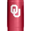 Logo NCAA Oklahoma Sooners Flipside Powder Coat Slim Can Coolie -Cheap Outdoor Store Belk 524