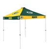 Logo NFL Green Bay Packers 108 in x 108 in x 108 in Checkerboard Tent