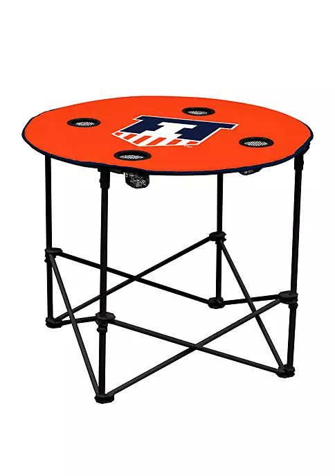 Logo NCAA Illinois Fighting Illini Round Table 3 Logo NCAA Illinois Fighting Illini Round Table