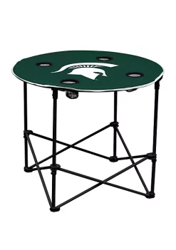 Logo NCAA Michigan State Spartans 30 Inch x 30 Inch x 24 Inch Round Table