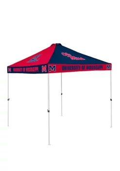 Logo NCAA Ole Miss Rebels 9 ft x 9 ft Checkerboard Tent