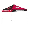 Logo NCAA Wisconsin Badgers 9 ft x 9 ft Checkerboard Tent -Cheap Outdoor Store Belk 606