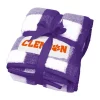 Logo NCAA Clemson Tigers Buffalo Check Blanket -Cheap Outdoor Store Belk 74