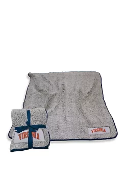 Logo University of Virginia Frosty Fleece Blanket