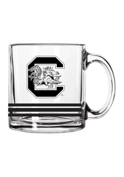 Logo NCAA South Carolina Gamecocks 13 Ounce Glass Mug